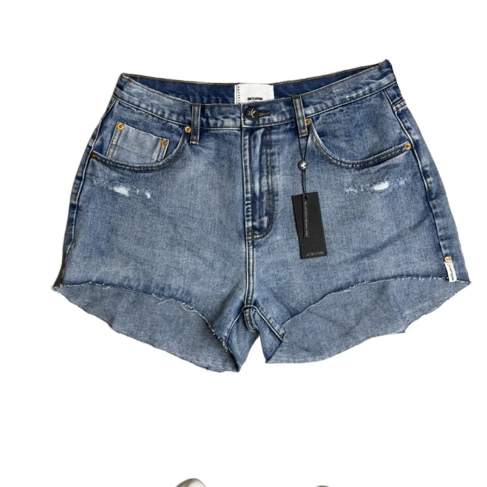 Oneteaspoon Women’s Truckers‎ Berlin Blue Jean Shorts S. 32 $110